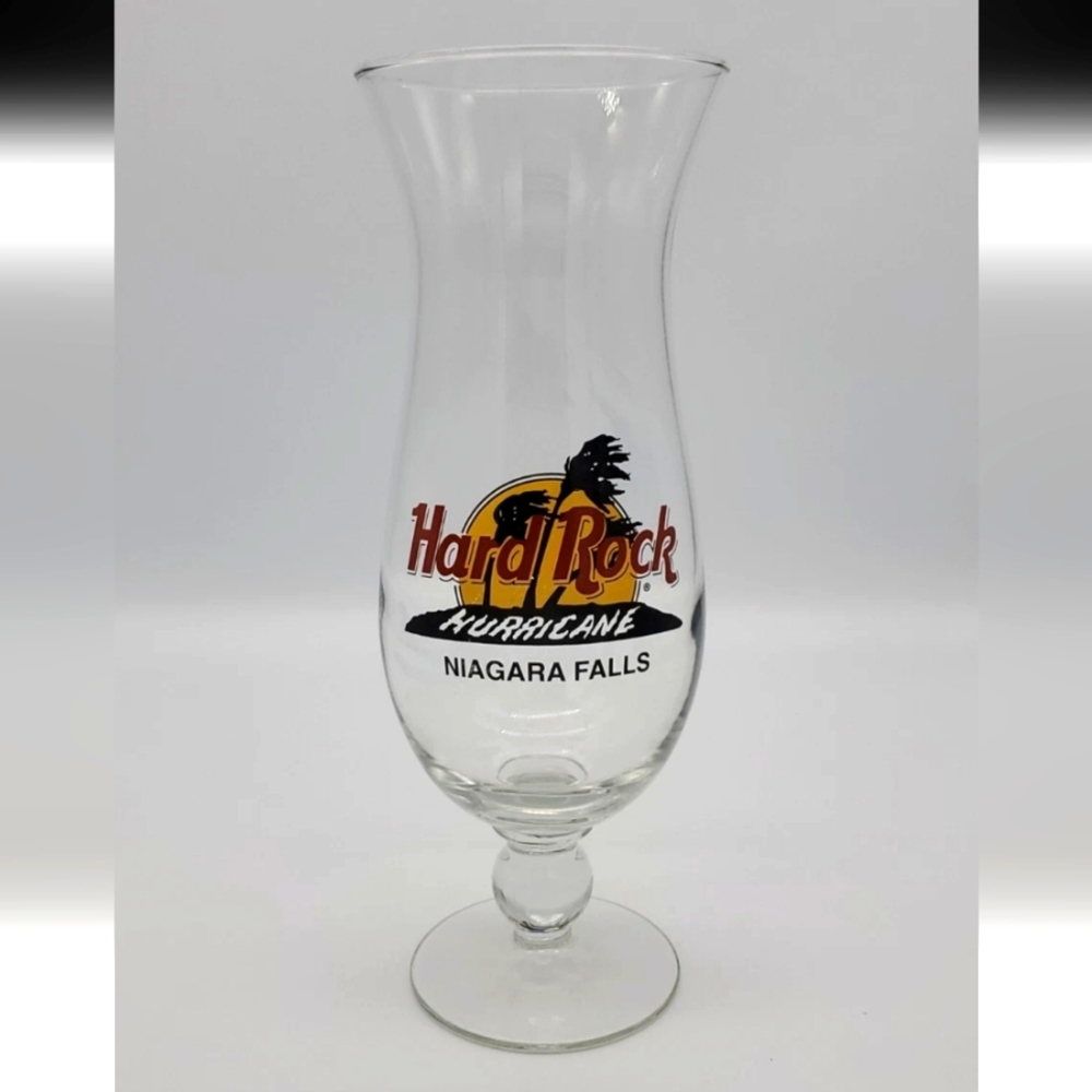 🎸Hard Rock Cafe🎸 Niagra Falls Hurricane Drink Glass